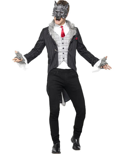 Big Bad Wolf Deluxe Mens Book Week Costume