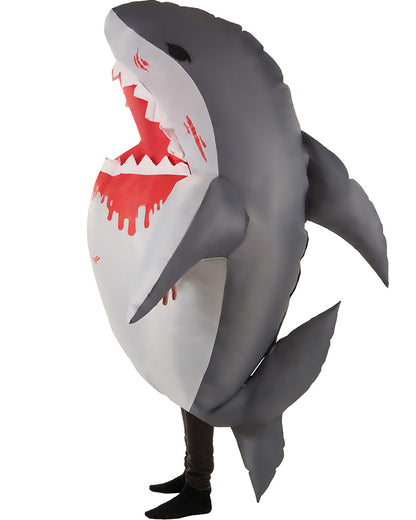 Big Mouth Shark Inflatable Adult Costume