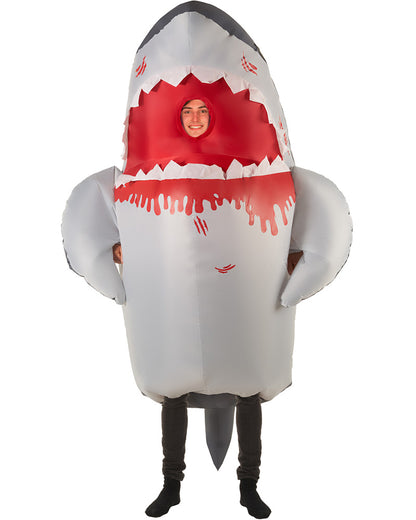 Big Mouth Shark Inflatable Adult Costume