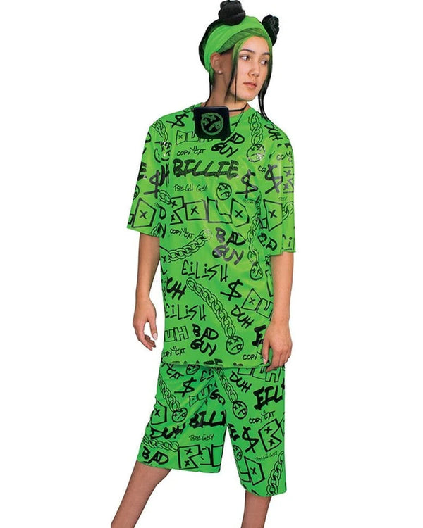 Billie Eilish Green Classic Adult Costume