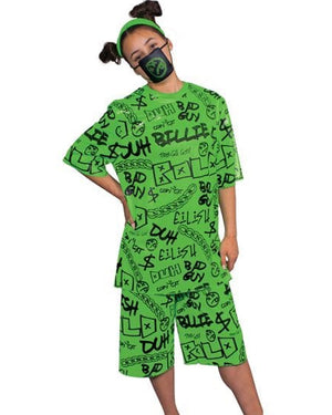 Billie Eilish Green Classic Adult Costume