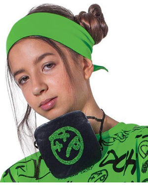 Billie Eilish Green Classic Kids Costume