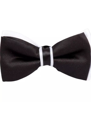 Black and White Bow Tie