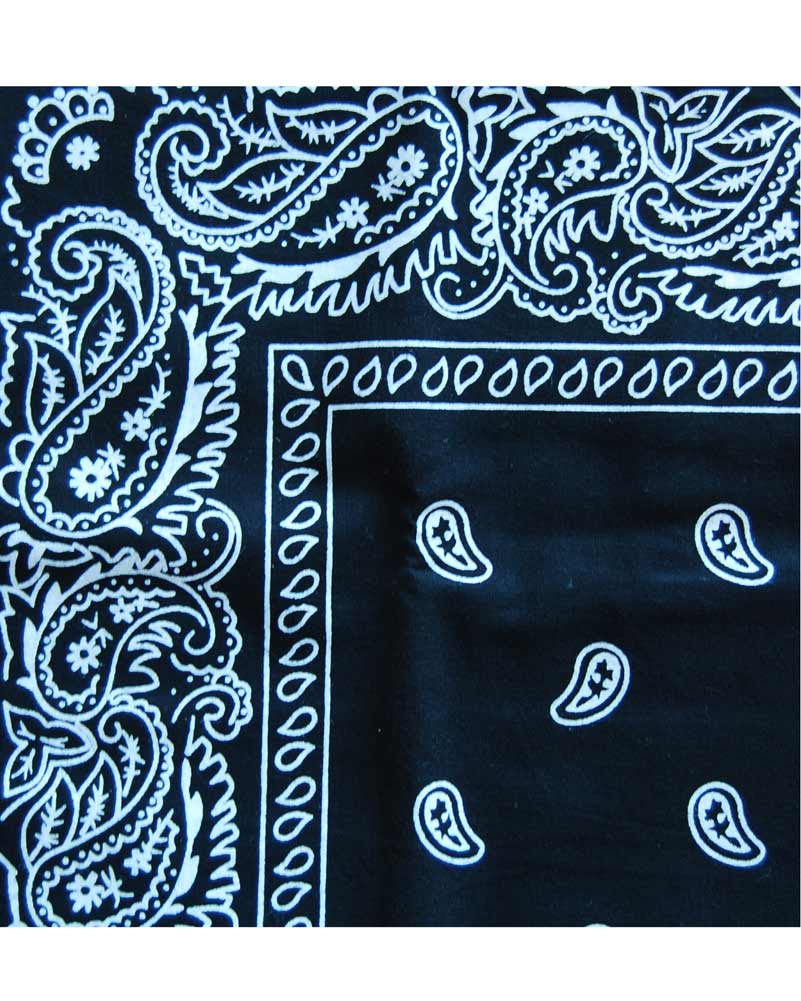 Black Cowboy Bandana