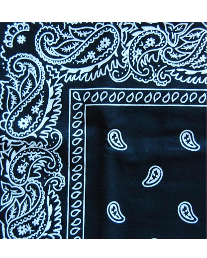 Black Cowboy Bandana