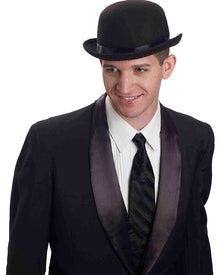 20s Deluxe Black Bowler Hat