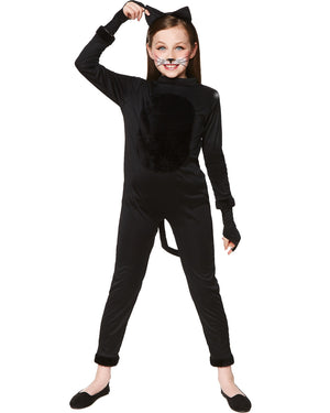 Black Cat Kids Costume