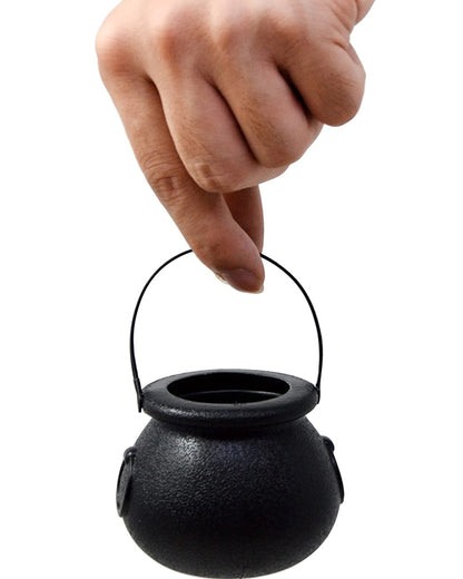 Black Cauldron Candy Holders Pack of 4