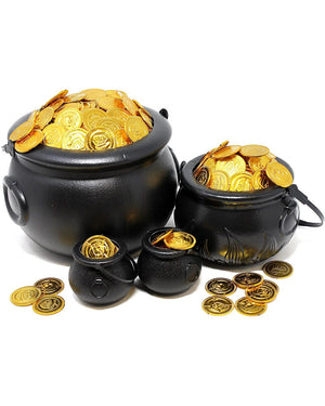 Black Cauldron Candy Holders Pack of 4