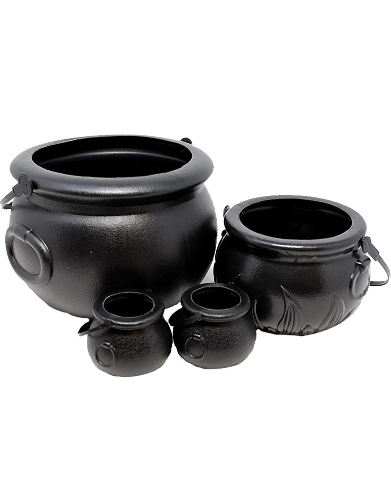 Black Cauldron Candy Holders Pack of 4
