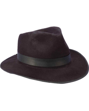 20s Black Gangster Hat