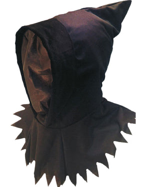Black Ghoul Hooded Mask