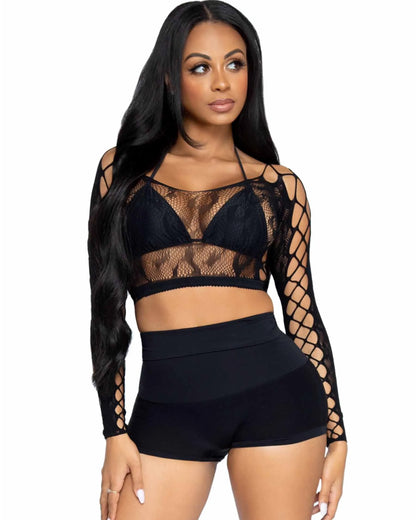 Black High Waist Shape Wear Shorts