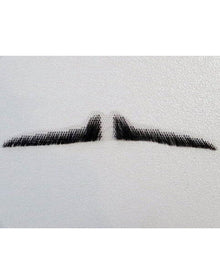 40s Black Pencil Moustache