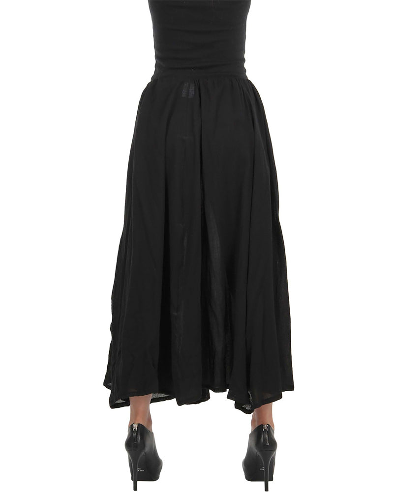 Black Pirate Parachute Skirt