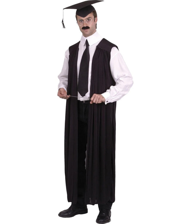 Black Graduation Teachers Gown