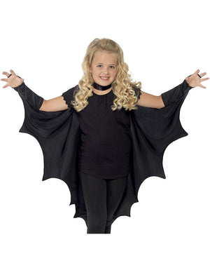 Black Vampire Bat Kids Wings