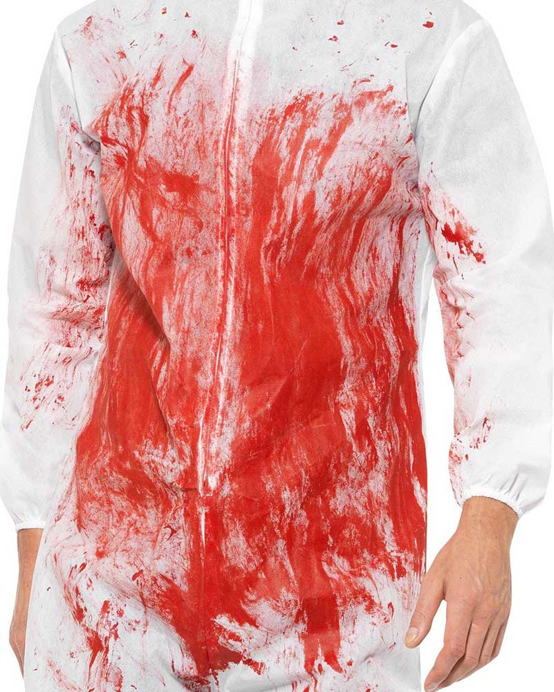 Bloody Forensic Overalls Adult Costume