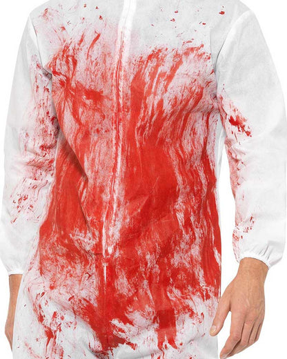 Bloody Forensic Overalls Adult Costume