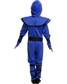 Blue Muscle Ninja Toddler and Kids Halloween Costume