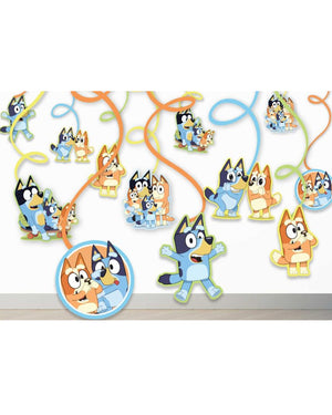 Bluey Hanging Swirl Decorations Value Pack