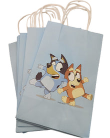 Bluey Paper Kraft Bags Pack of 8