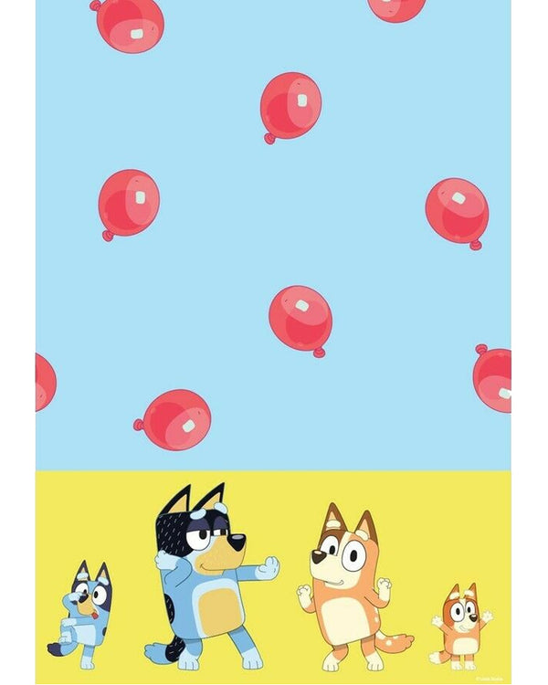 Bluey Paper Tablecover