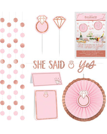 Blush Wedding Buffet Decorating Kit