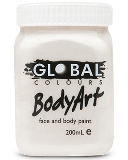 BodyArt Metallic Pearl Paint Jar 200ml
