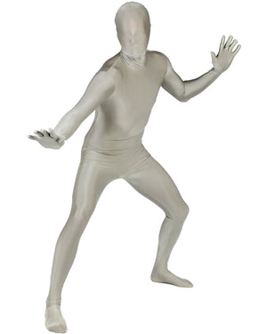 Silver Morphsuit Adult Costume