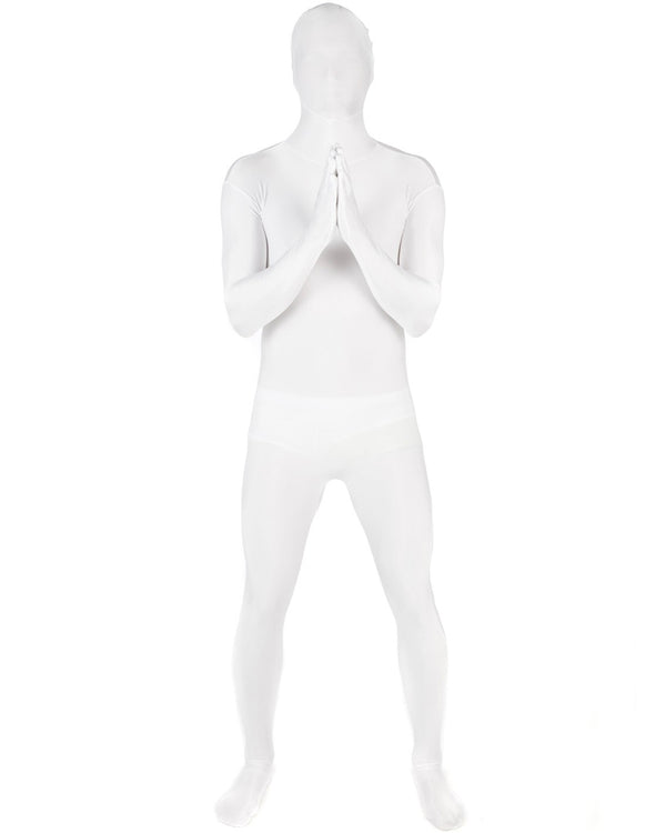 White Morphsuit Adult Costume