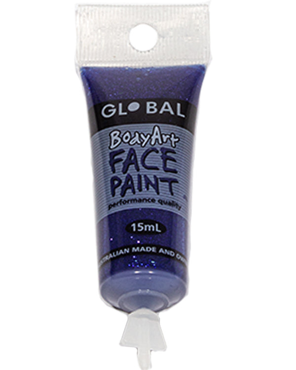 BodyArt Blue Body Glitter Paint 15ml
