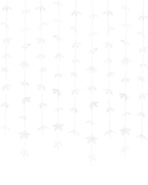 Botanical Wedding White Origami Flower Backdrop 1.8m