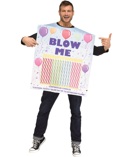 Box of Candles Mens Costume