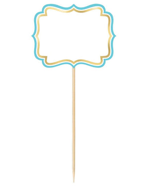 1st Birthday Boy Buffet Decoration Kit Pack of 12