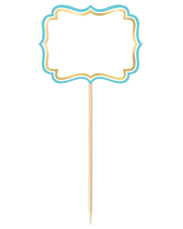 1st Birthday Boy Buffet Decoration Kit Pack of 12