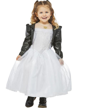 Bride of Chucky Tiffany Toddler and Girls Costume