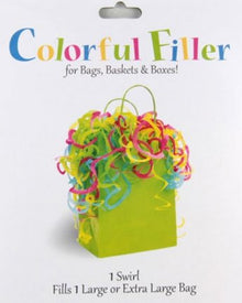 Bright Tissue Filler or Hanging Swirl Decoration 1.2m