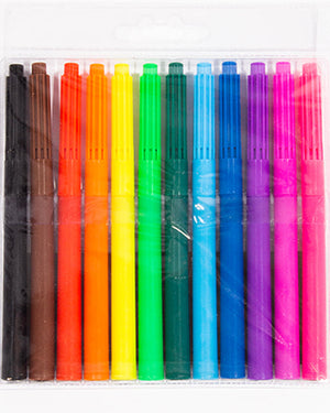 Broad Tip Markers Pack of 12