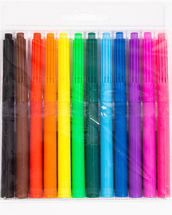 Broad Tip Markers Pack of 12