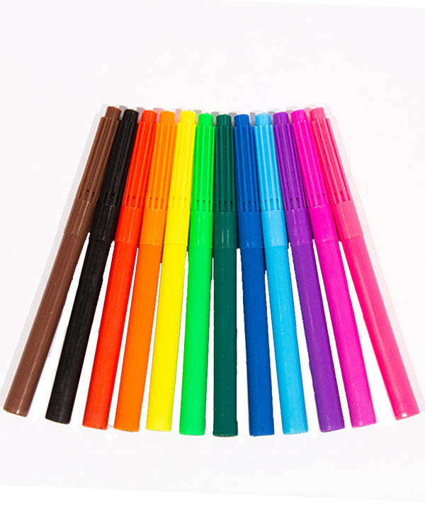 Broad Tip Markers Pack of 12