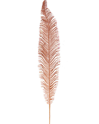 Christmas Bronze Glitter Stem 70cm