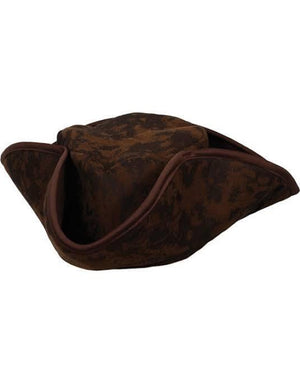 Brown Caribbean Pirate Hat