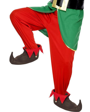 Christmas Brown Elf Shoes with Bells