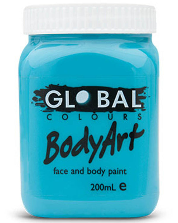 BodyArt Turquoise Paint Jar 200ml