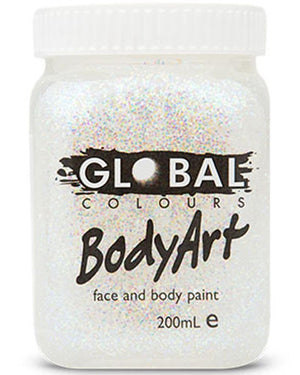 BodyArt Ultra Body Glitter Paint Jar 200ml
