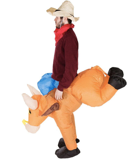 Bull Rider Inflatable Adult Costume