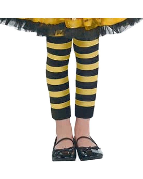 Bumblebee Fairy Footless Kids Tights