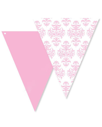 Pink Damask Bunting