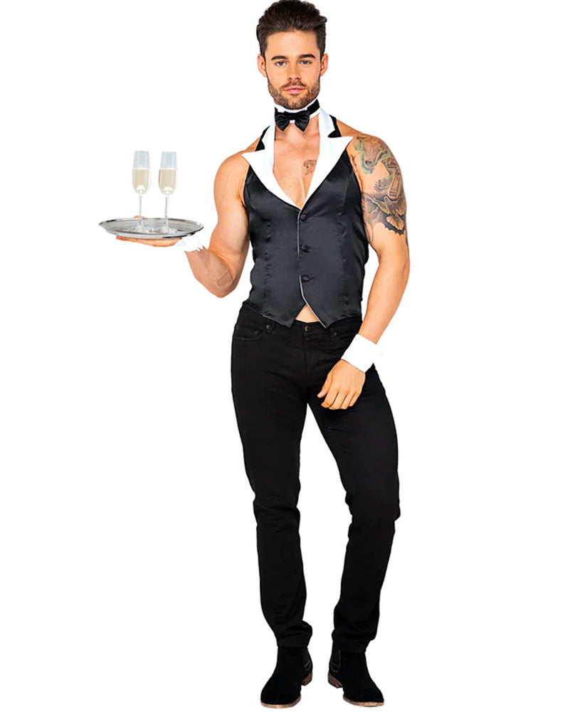 Butler Beefcake Mens Costume